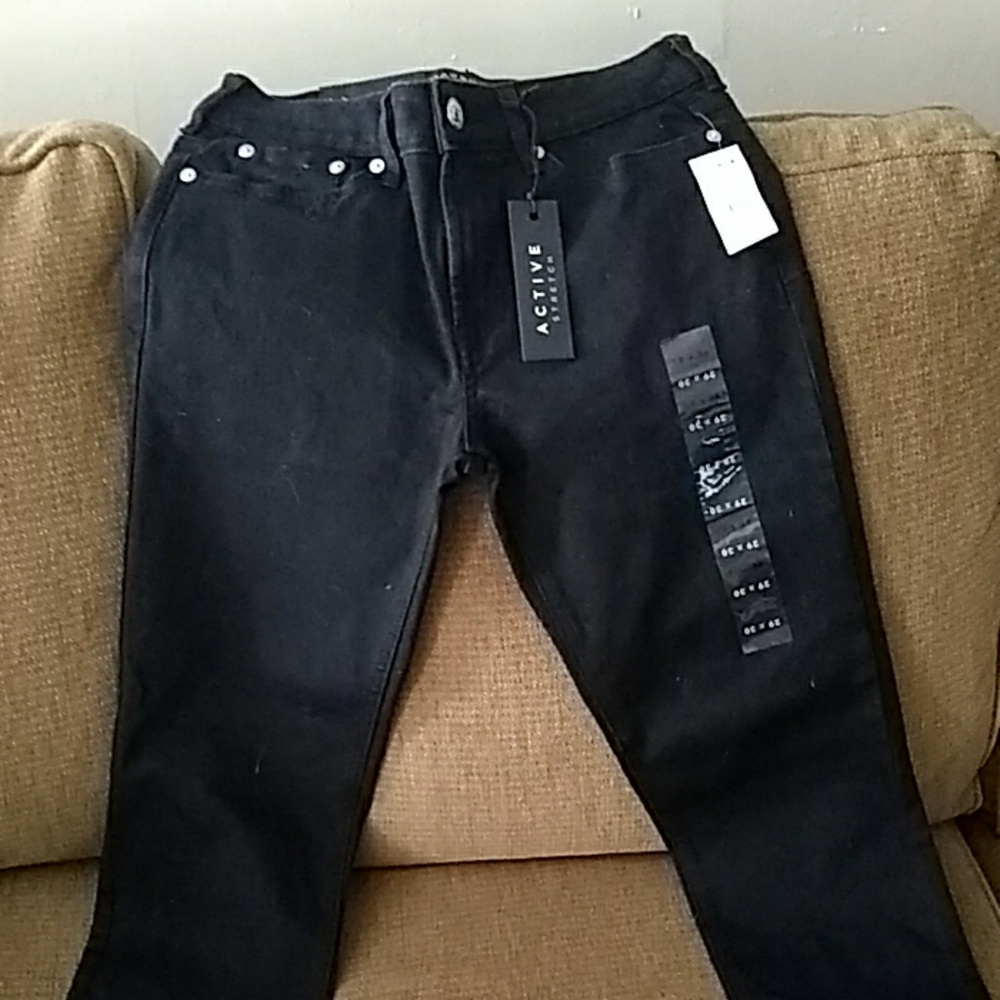 Pacsun men's black jeans 29x30 skinniest fit